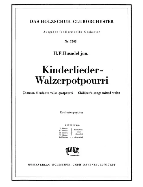 Kinderlieder Walzerpotpourri